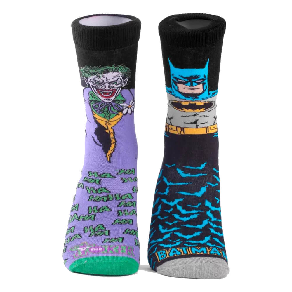 Meias Cao Alto Batman Vs Coringa - Presente Geek 2