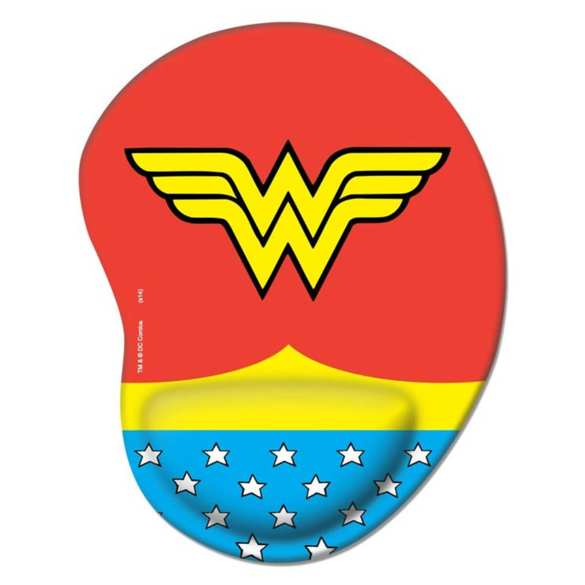 Mouse Pad Ergonômico Power Girls Wonder Woman DC - Presente Geek Mouse Pad Ergonômico Power Girls Wonder Woman DC - Presente Geek