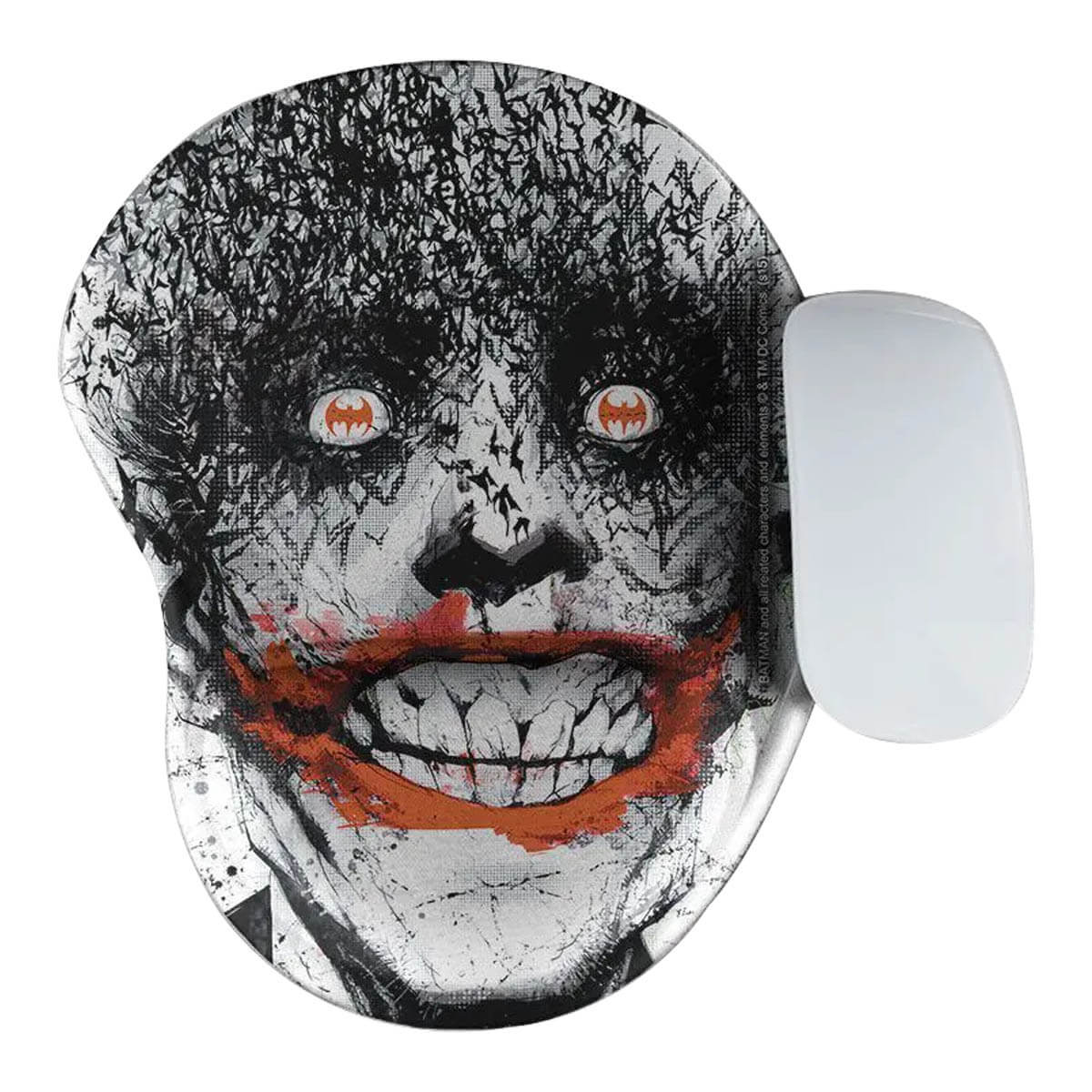 Mouse pad ergonomico coringa oficial DC presente geek