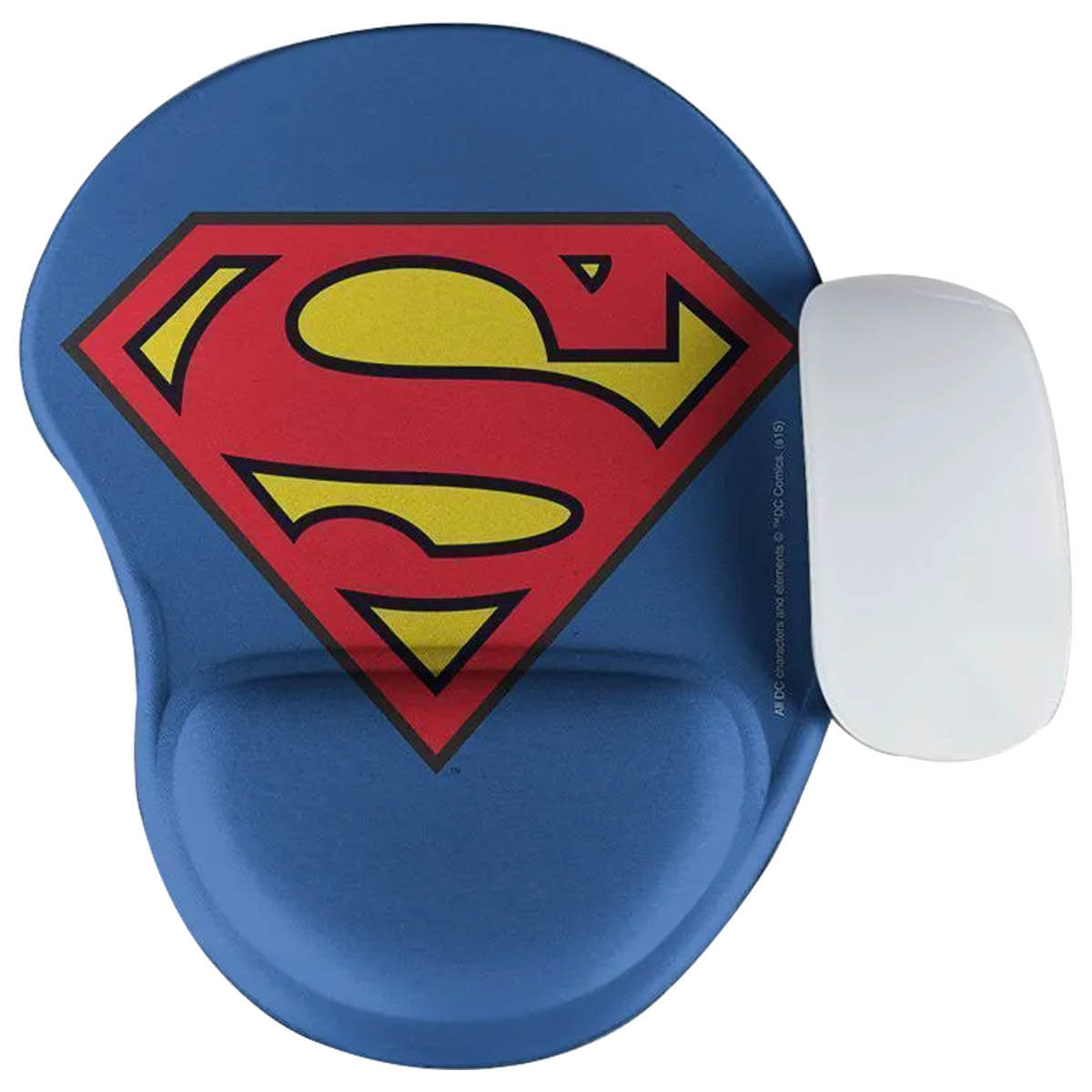 Mouse pad ergonomico super homem oficial DC presente geek Mouse pad ergonomico super homem oficial DC presente geek