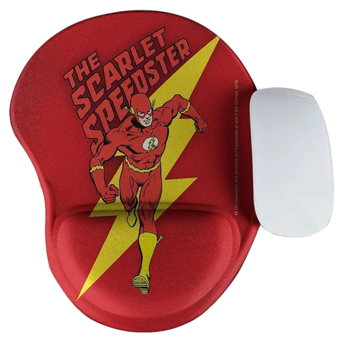Mouse pad ergonomico the Flash oficial DC presente geek