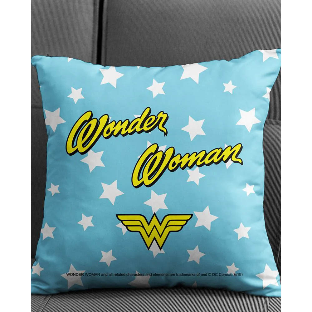 almofada criativa mulher maravilha oficial dc decoração geek 1