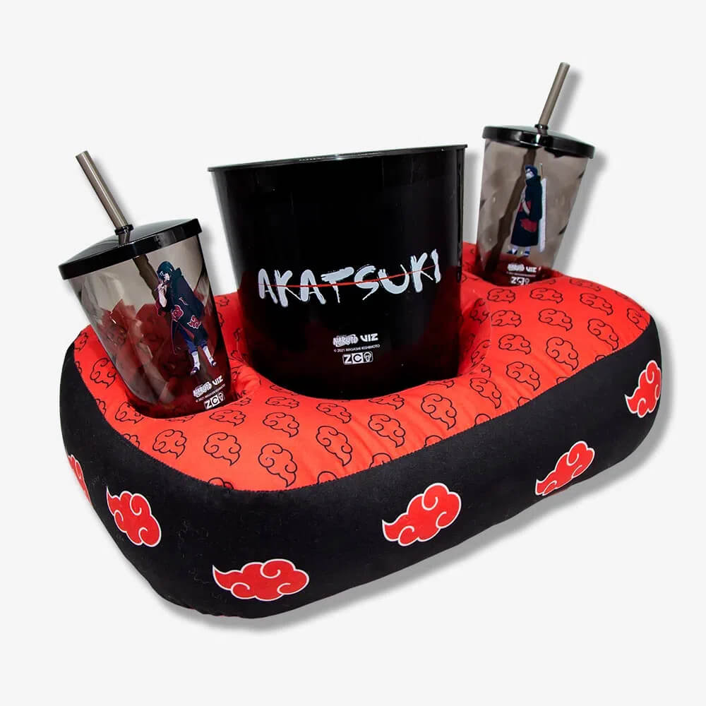 Almofada Porta Pipoca Naruto Akatsuki - Presente Geek 2