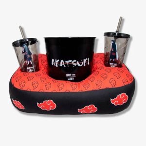 Almofada Porta Pipoca Naruto Akatsuki - Presente Geek