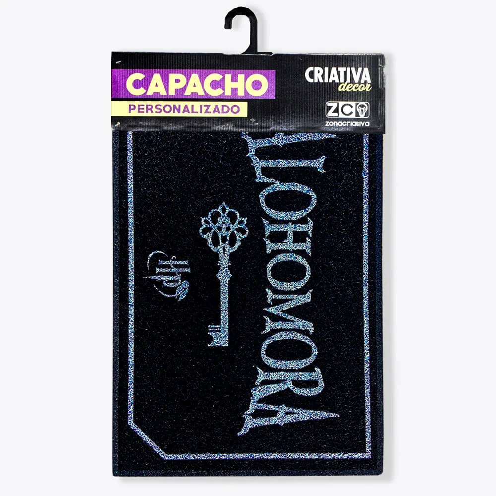 Capacho Harry Potter alohomora - Decoração Geek 3