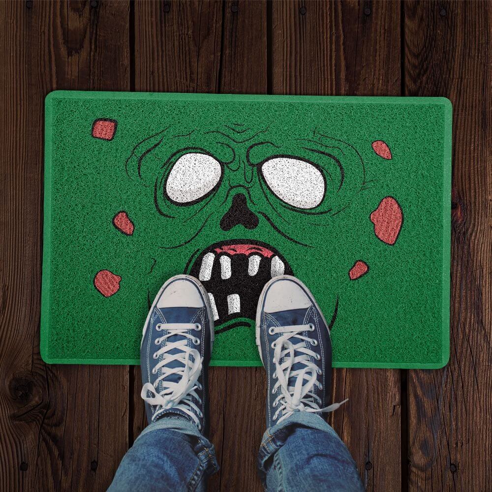 Capacho Zumbi - Decoração Divertida 2