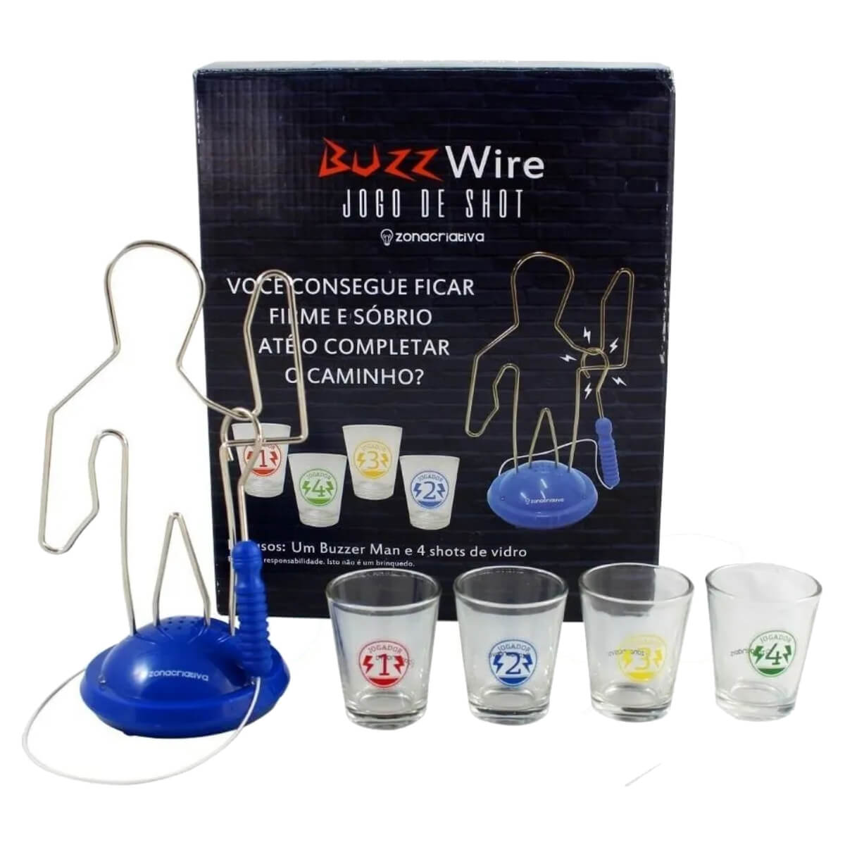 Jogo Shot Wire Game - Presente Geek Jogo Shot Wire Game - Presente Geek