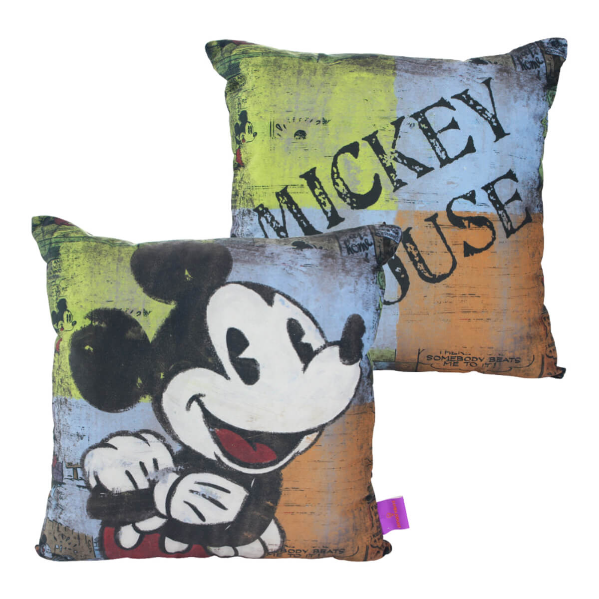 Almofada Mickey Mouse Colorido - decoraçao Geek Almofada Mickey Mouse Colorido - decoraçao Geek