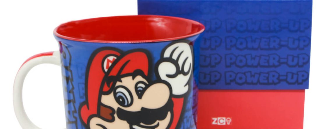 Caneca Tom Mario Açao - Presente Geek