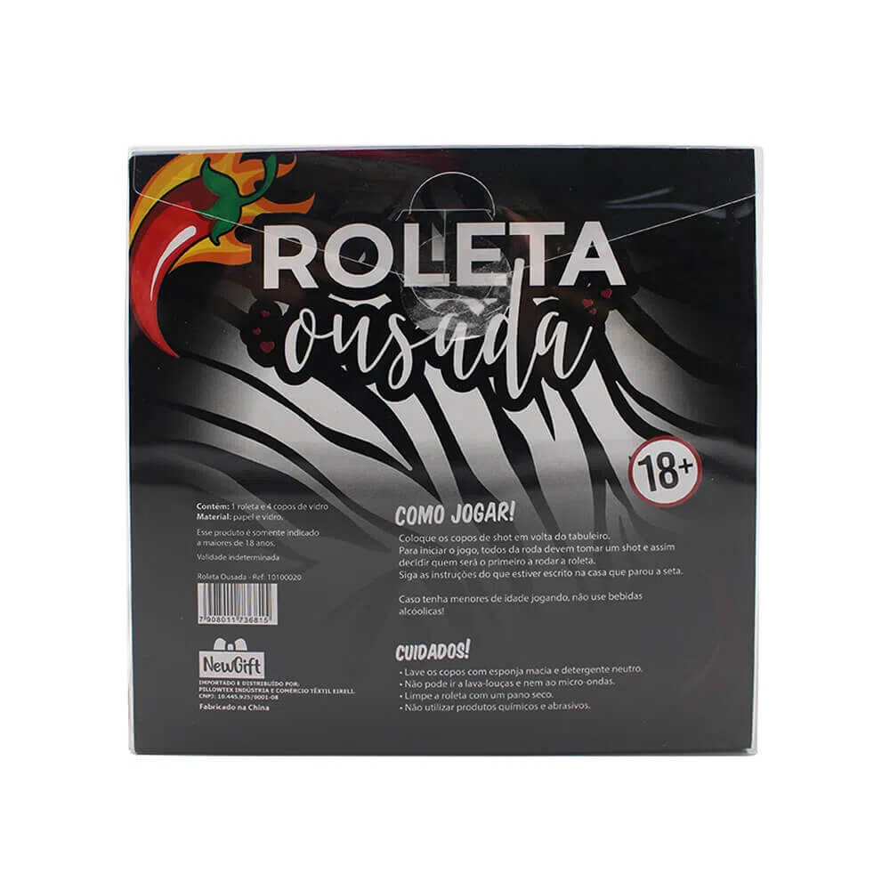 Jogo Shot Roleta Abusada - Presente Geek 4