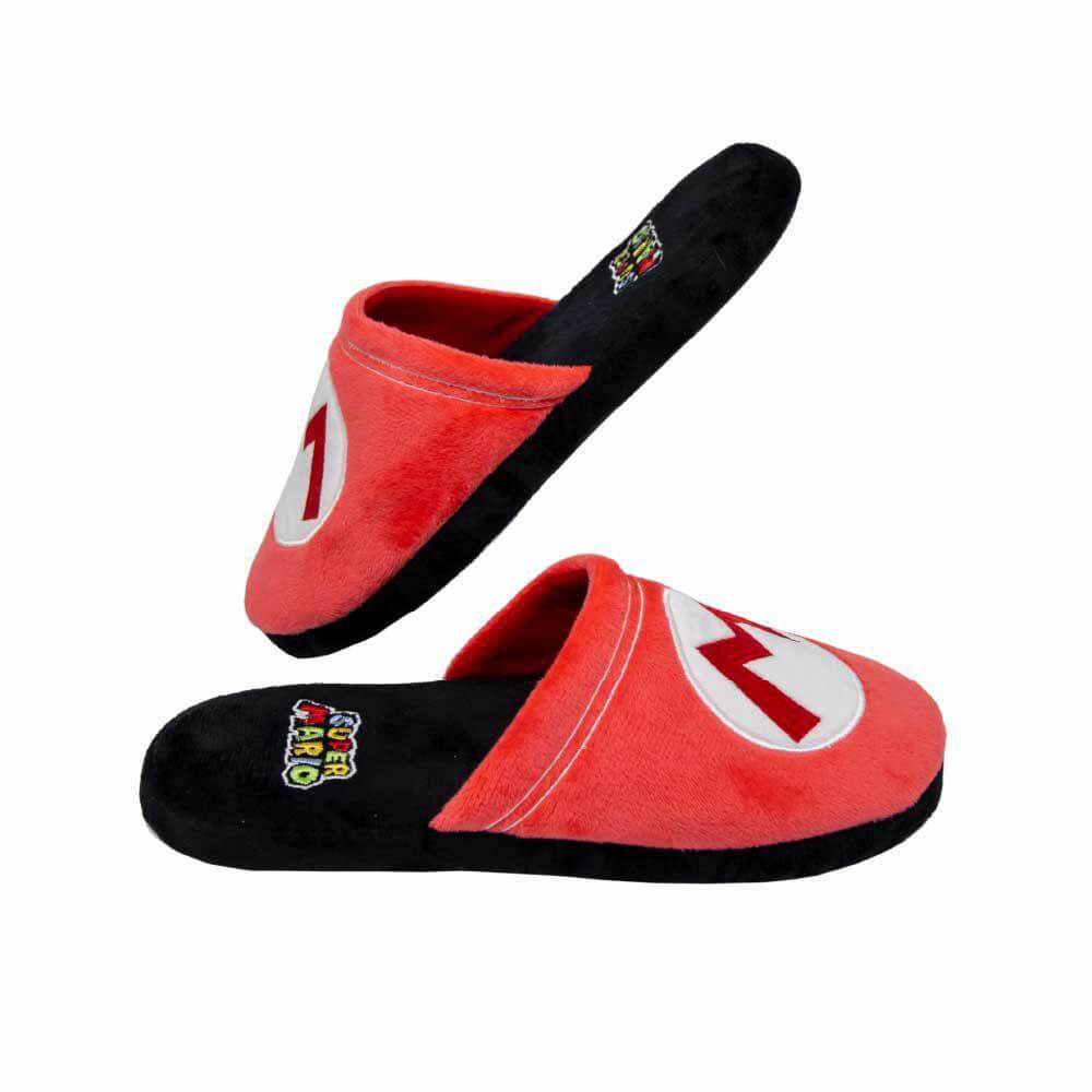Pantufa Chinelo Mario Logo - Presente Geek 2