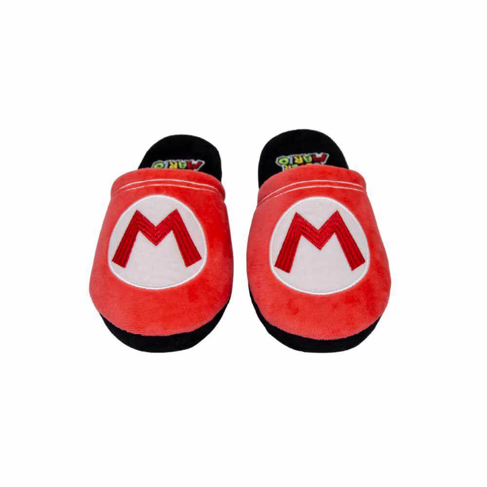 Pantufa Chinelo Mario Logo - Presente Geek 3