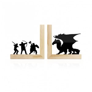 Porta Livros Dragao - Decoraçao Geek