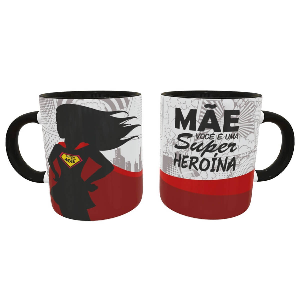 Caneca Super Mãe Heroína - Presente Geek 2