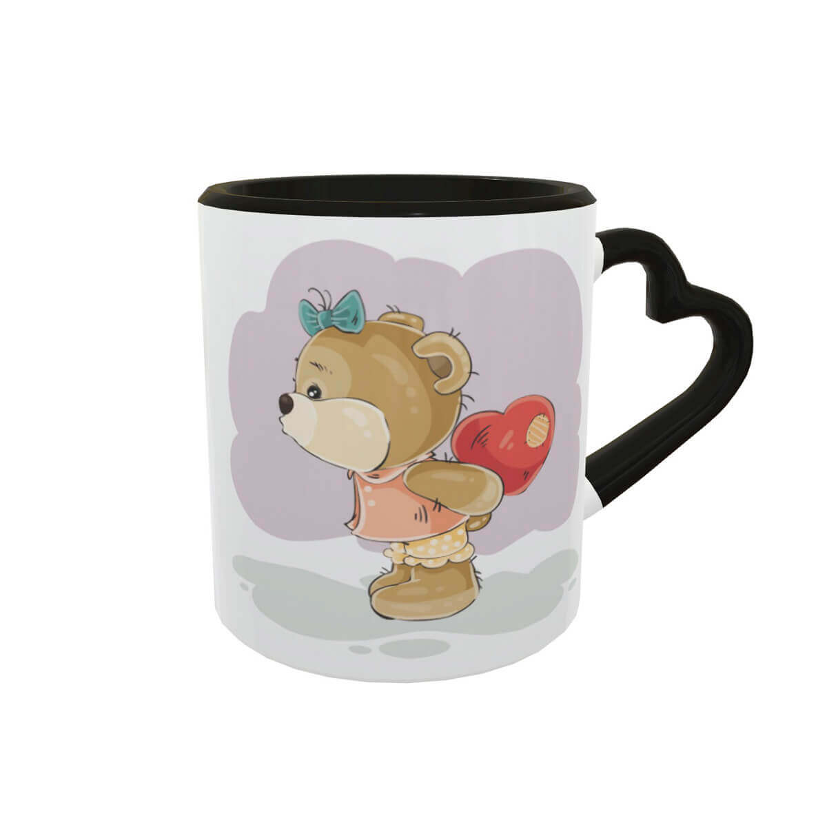 Caneca Casal Ursinhos Presente Criativo Namorados geek 3