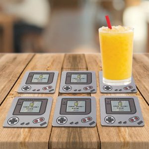 Kit 6 Porta copos Geek Gamer Boy Cinza- Decoração Divertida 2