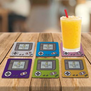 Kit 6 Porta copos Geek Gamer Boy Colorido - Decoração Geek 2