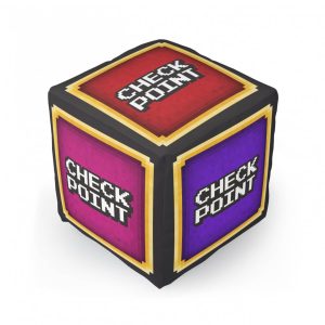 Peso de Porta Check Point - Decoraçao Geek