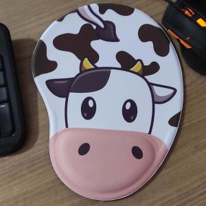 Mouse pad Criativo Vaca Kawaii 2