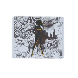 Mouse pad Geek Retangular 22x18 Comics Heroina