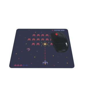 Mouse pad Geek retangular 22x18 Invaders 2