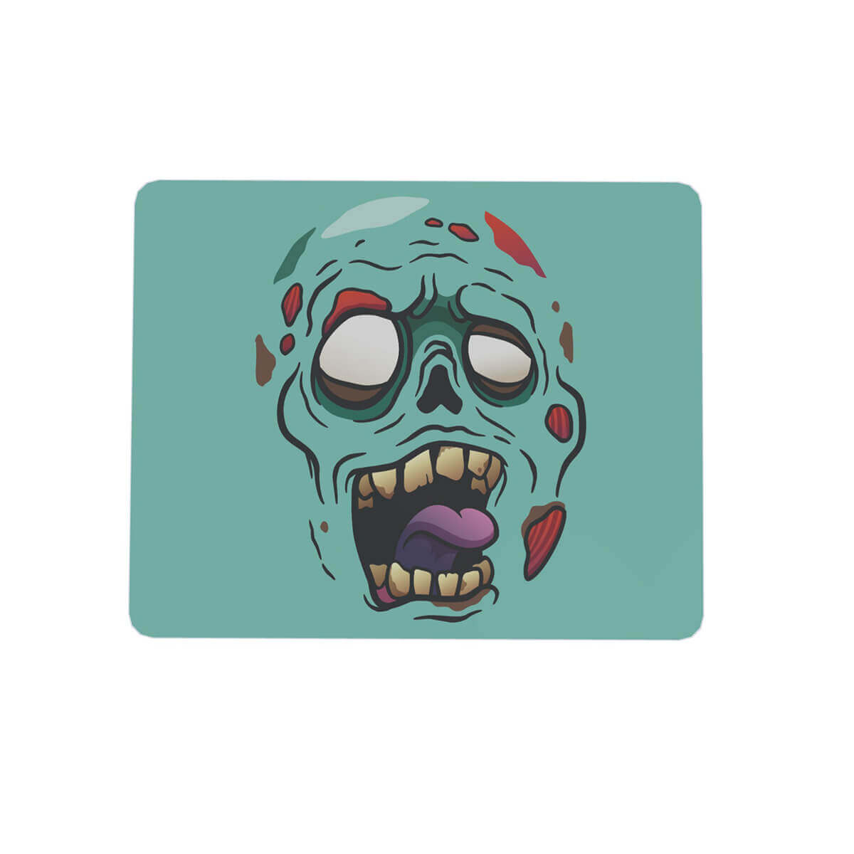 Mouse pad Geek retangular 22x18 Zumbi Mouse pad Geek retangular 22x18 Zumbi