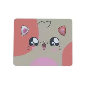 Mouse pad Geek retangular 22x18 gatinho kawaii