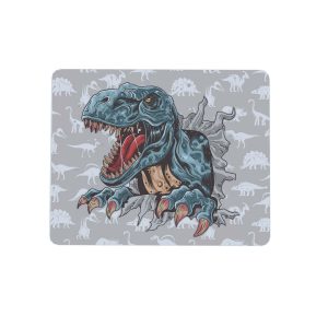 Mouse pad geek retangular 22x18 T-rex