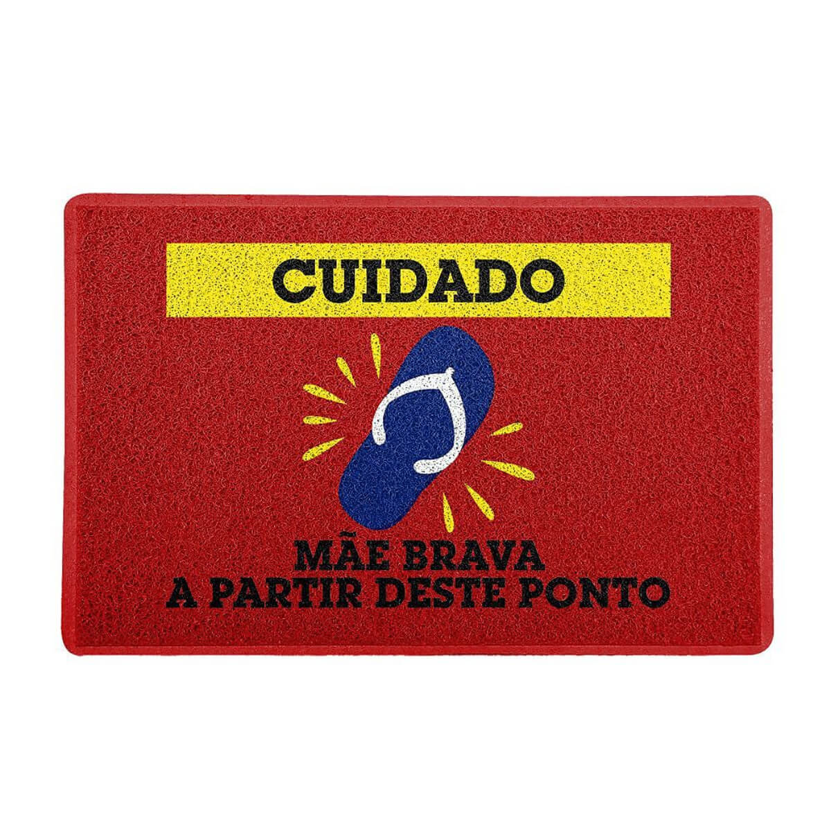 Capacho Divertido Mãe Brava Decoração Criativa Capacho Divertido Mãe Brava Decoração Criativa