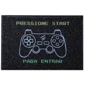 Capacho Gamer Controle Press Stard Decoração Geek
