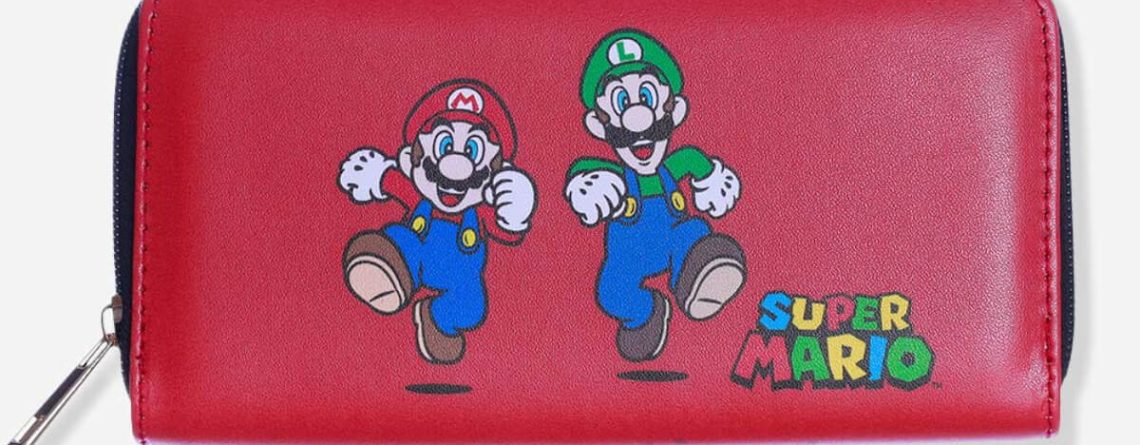 Carteira Super Mario Moda Geek