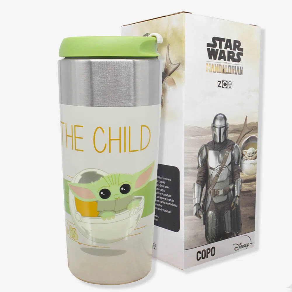 Copo Viagem Slim Baby Yoda 4