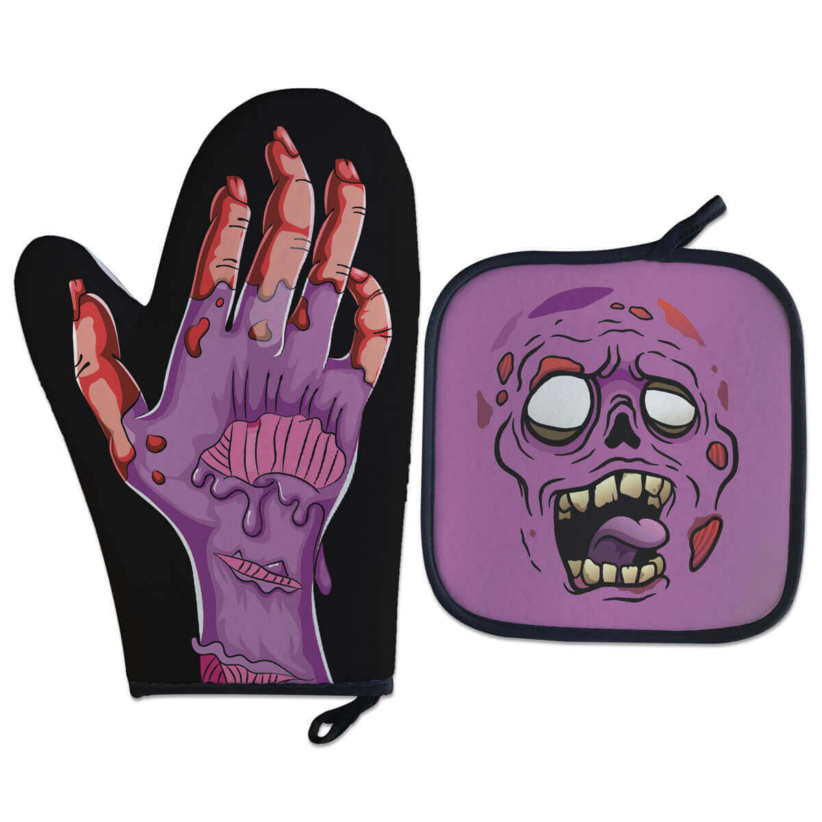 Luva Térmica Geek Mão de Zumbi Cozinha Criativa Luva Térmica Geek Mão de Zumbi Cozinha Criativa