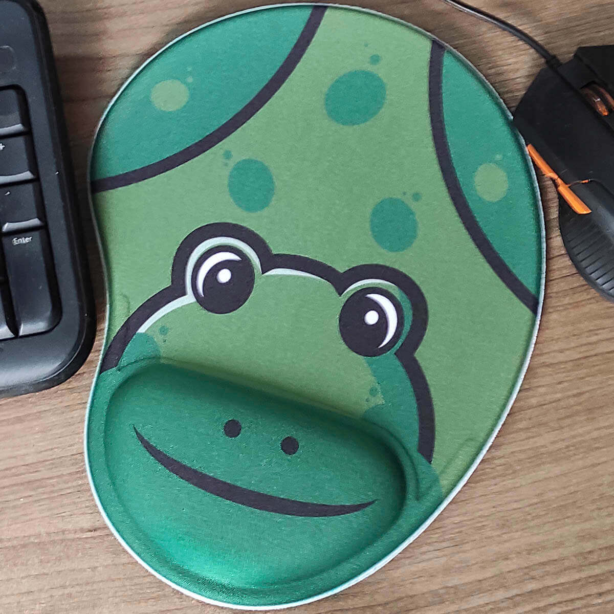 Mouse pad criativo Sapo Kawaii 2