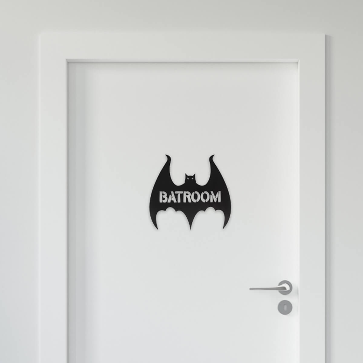 Placa de Banheiro Criativa Batroom Decoração divertida