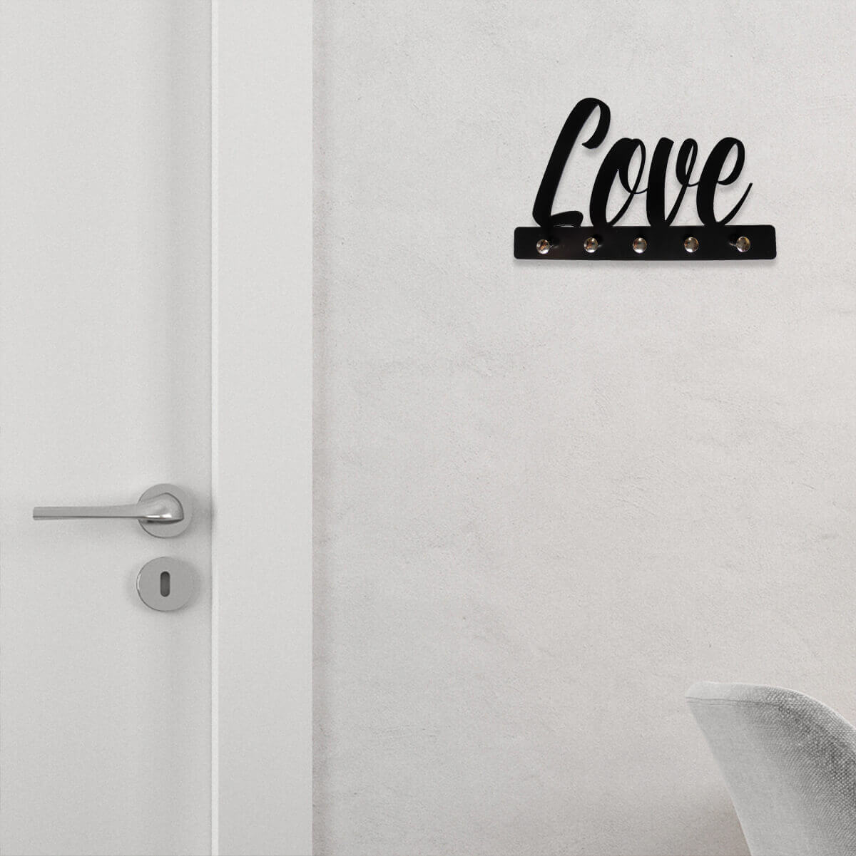 Porta Chaves Criativo Love Amor 3