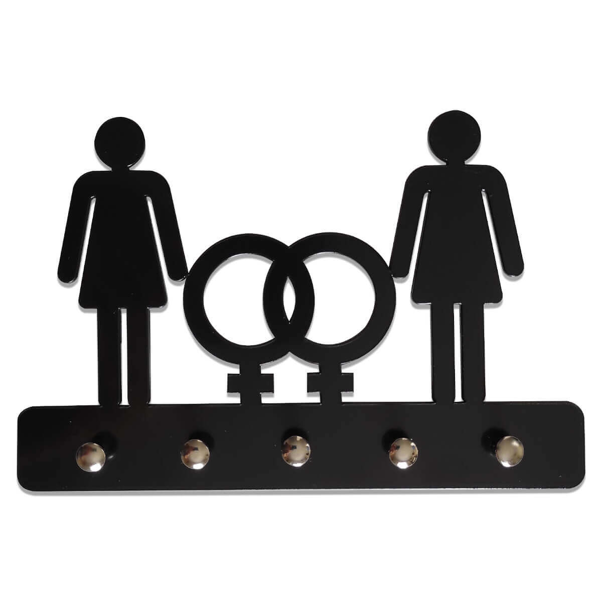 Porta Chaves criativo Casal Lesbica Mulher e Mulher Porta Chaves criativo Casal Lesbica Mulher e Mulher