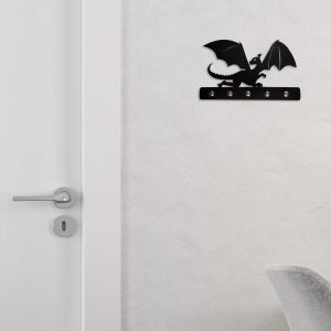 Porta Chaves criativo Dragão decoração geek 3