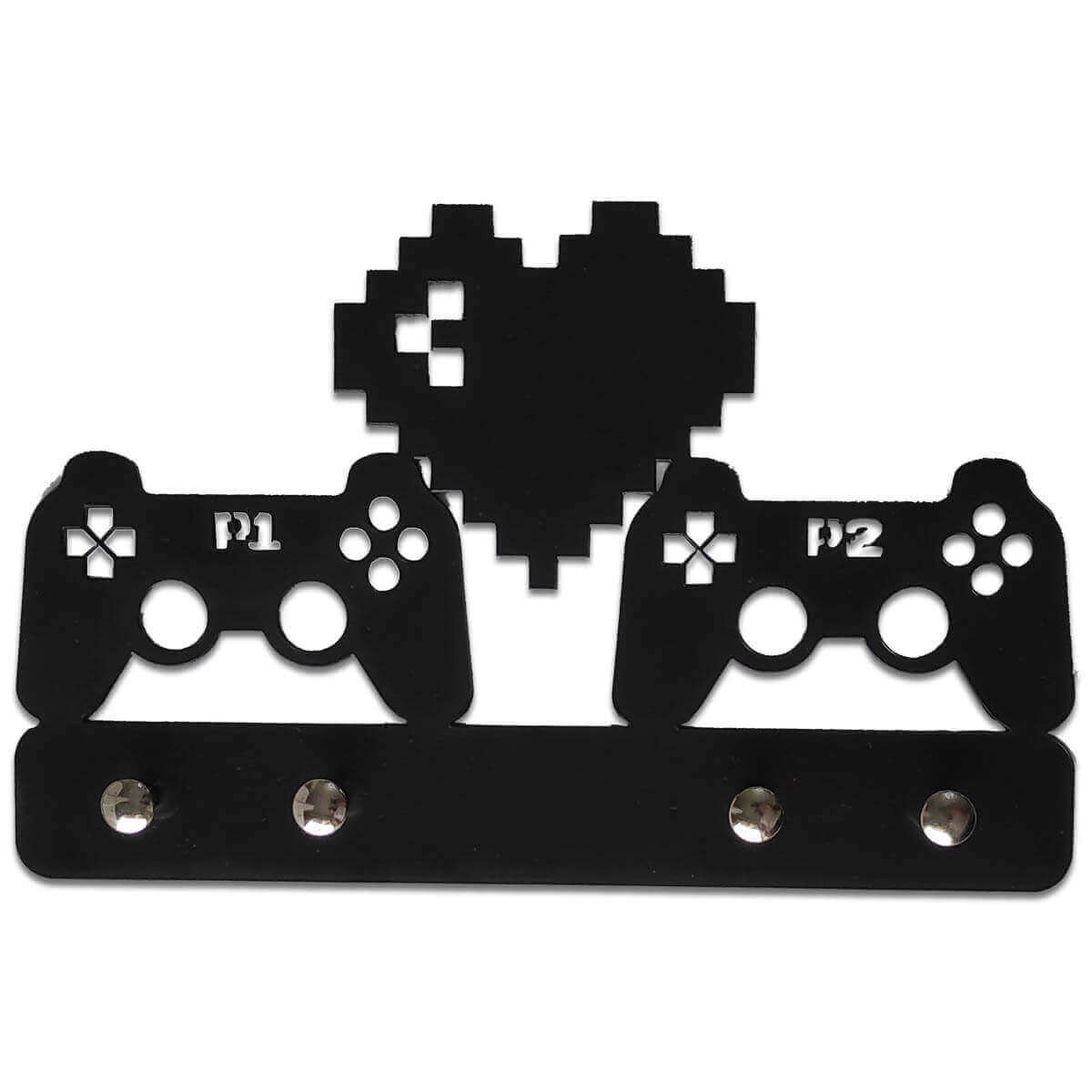 Porta chaves controle player 1 e 2 decoração Gamer Porta chaves controle player 1 e 2 decoração Gamer