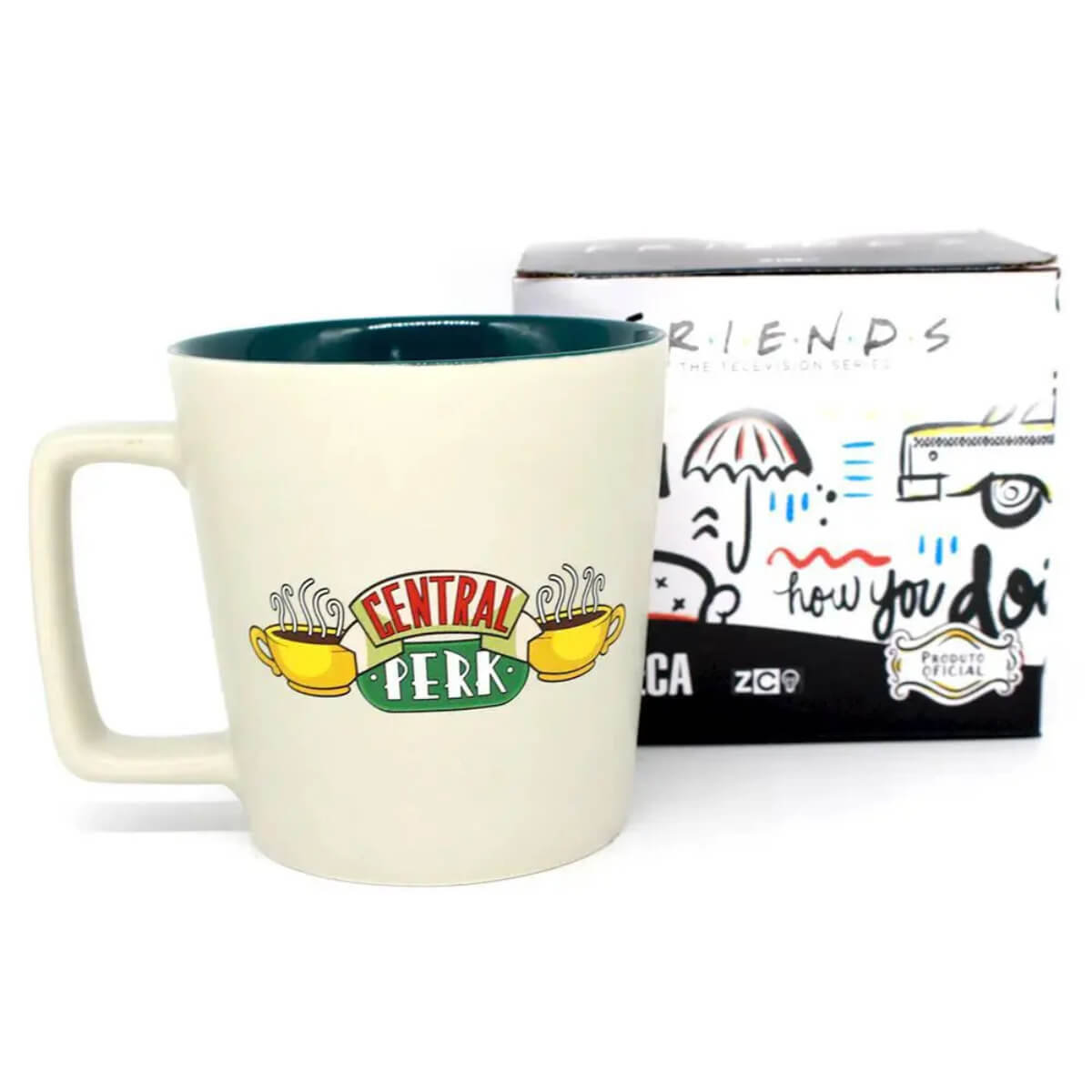 Caneca Buck Central Perk Friends Caneca Buck Central Perk Friends