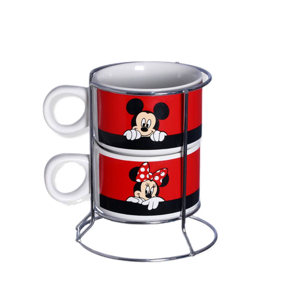 Kit Xícaras - Mickey e Minnie