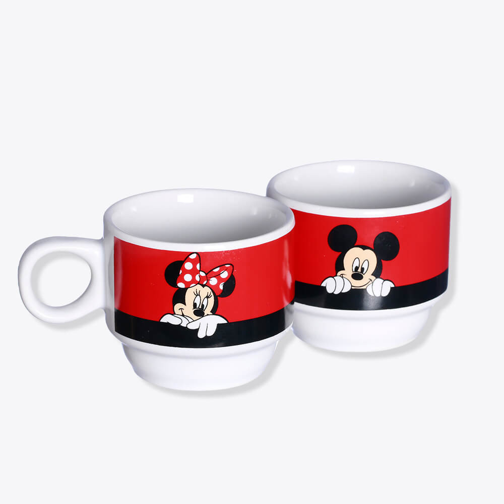 Kit Xícaras Mickey e Minnie