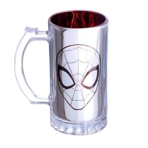 Caneca de Chopp Eletrostática Spider Man 450ml