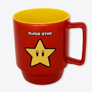 Caneca Mario Super Star Presente Criativo Geek 2