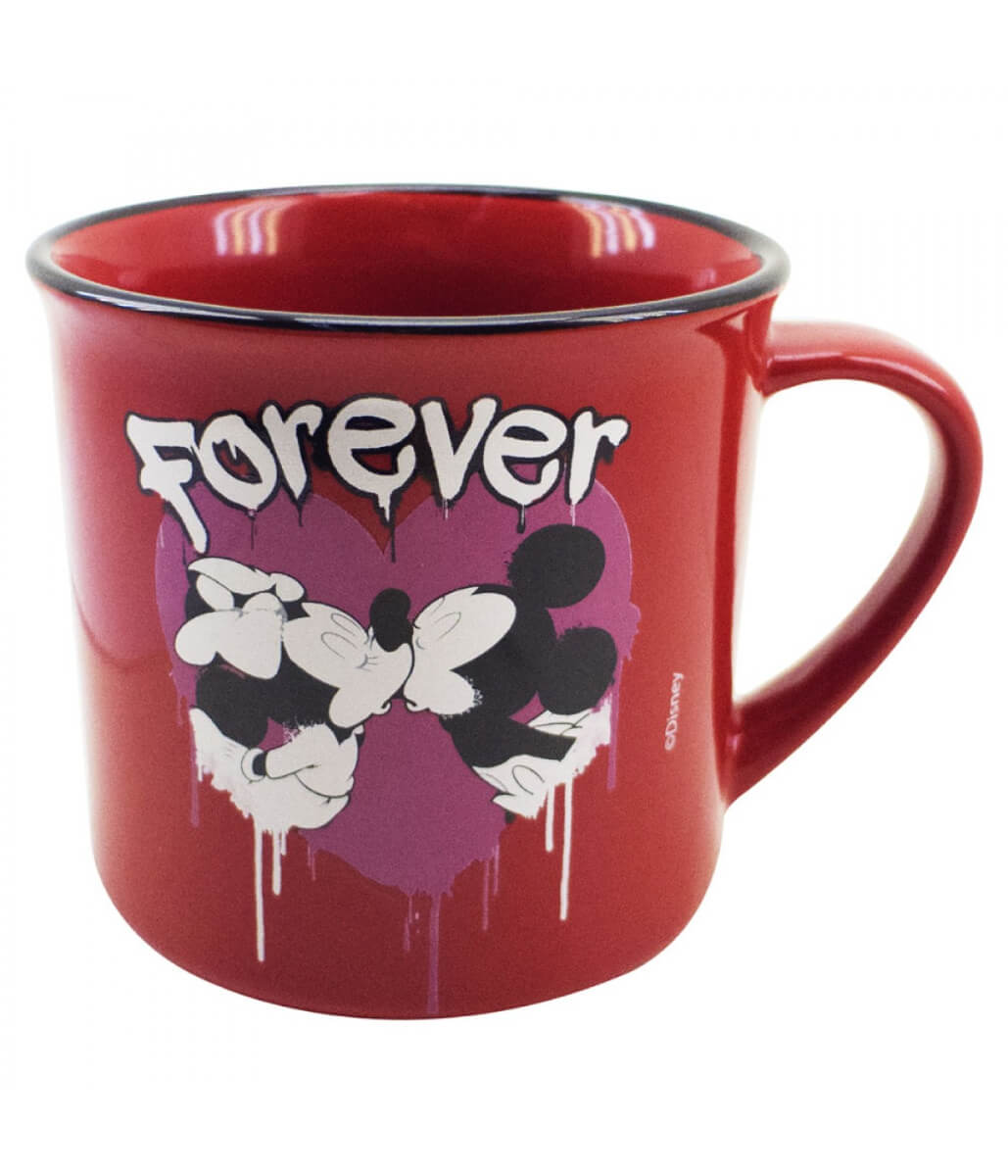 Caneca de Porcelana Mickey & Minnie True Love Cozinha Criativa 2