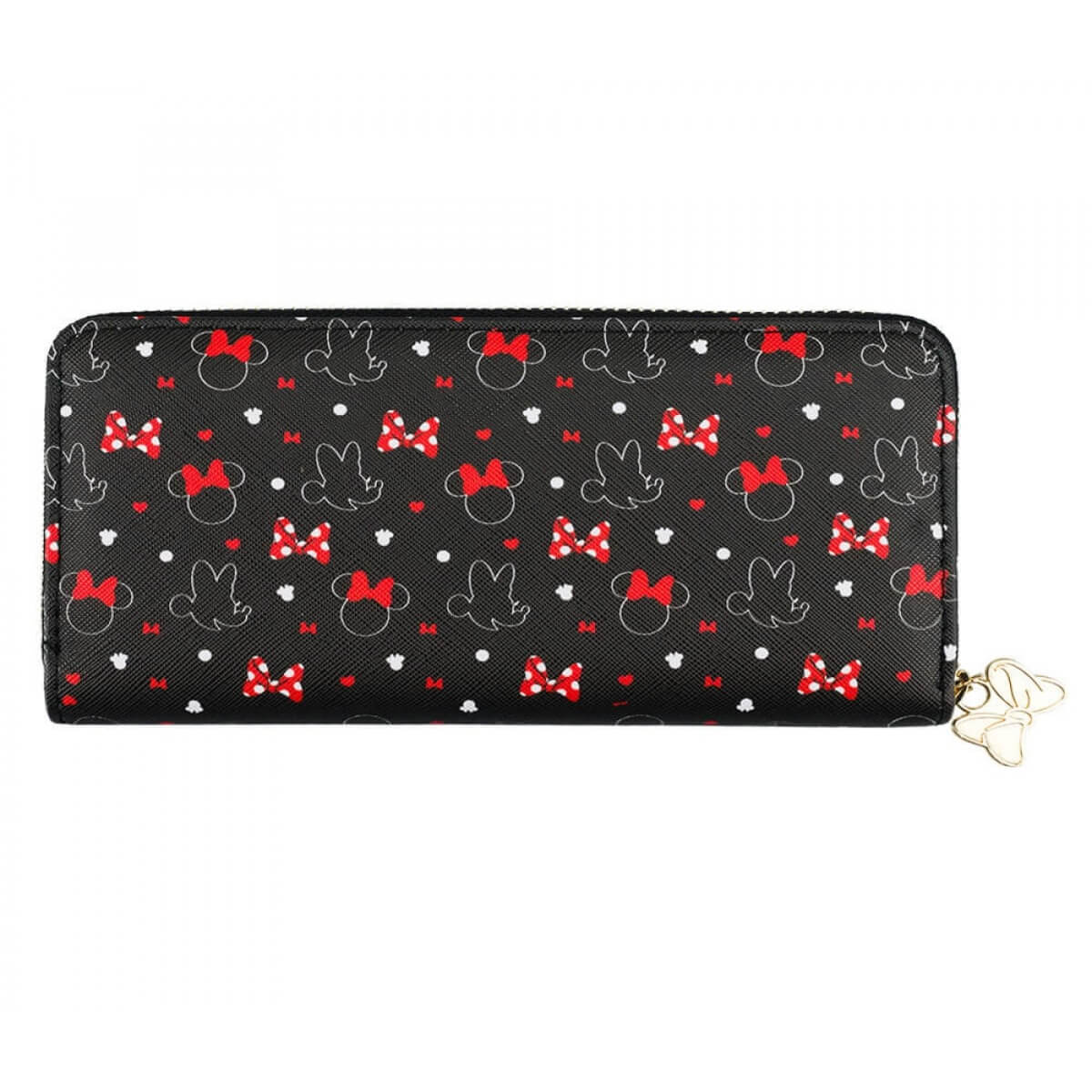Carteira Grande Minnie Laços Oficial Moda Disney 3