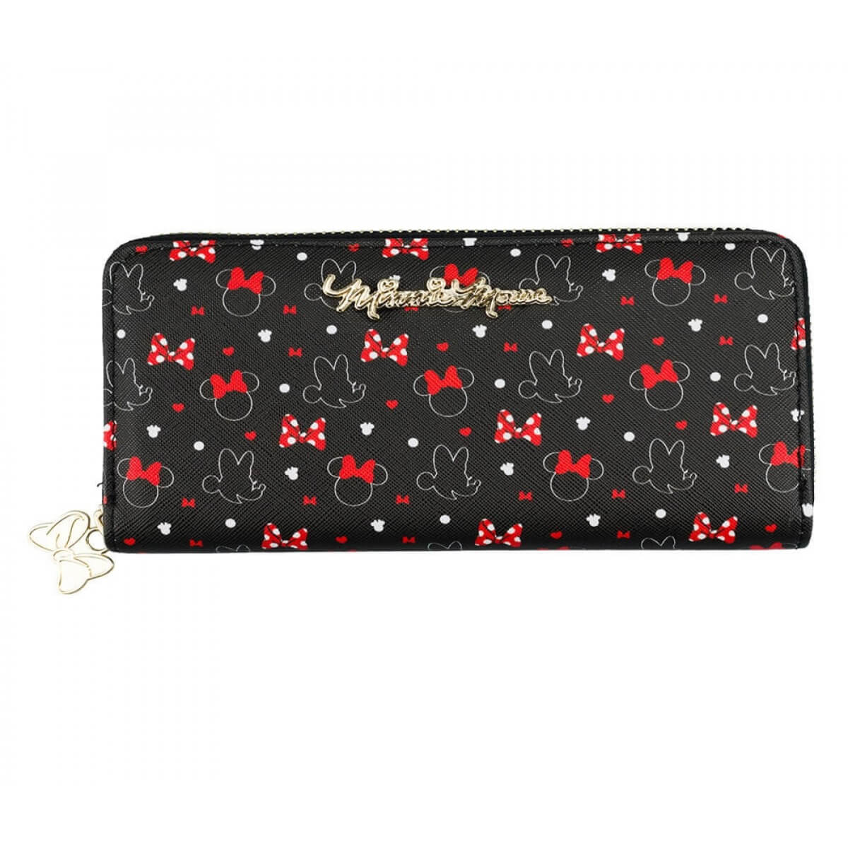 Carteira Grande Minnie Laços Oficial Moda Disney Carteira Grande Minnie Laços Oficial Moda Disney