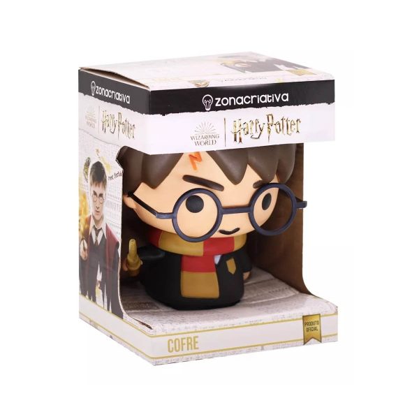 Cofre 3D Harry Potter Boneco Vinil 20cm - Super Geek - A Loja do Super  Fãnático