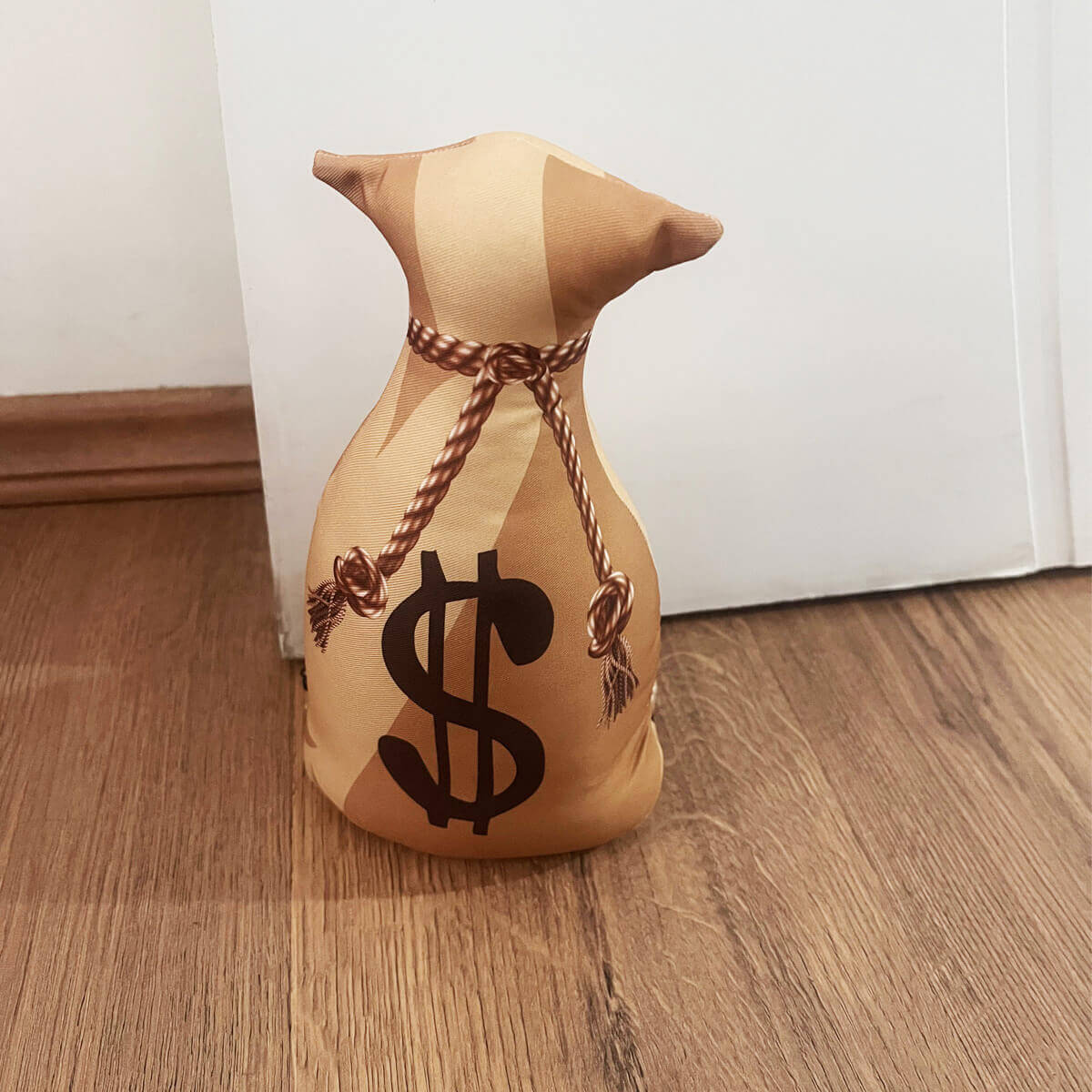 Peso de porta Geek Saco de Dinheiro Decoração Criativa 2