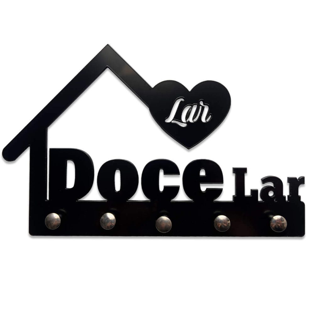 Porta Chaves Criativo Lar doce Lar